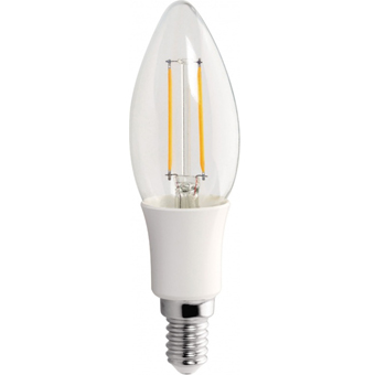 LED Lampe Filament Kerzenform