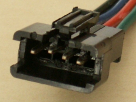Anschlusskabel mit Kupplung 4pol. 15 cm RGB Streifen