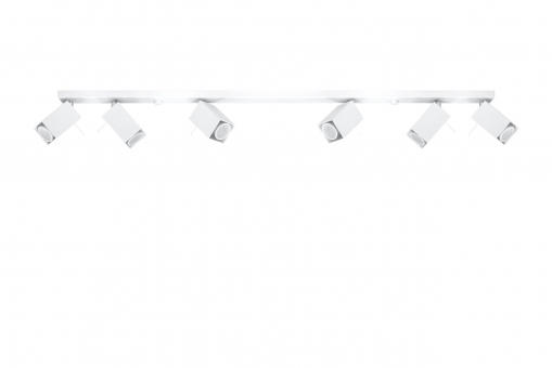 LED Deckenspot MERIDA verstellbar 6-flammig weiß inkl. LED warmweiß 6x7W