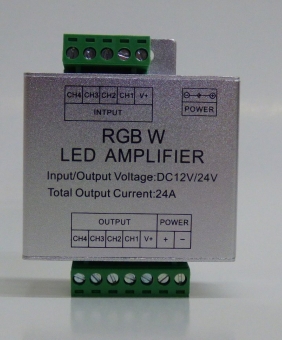 LED Amplifier RGB+WW je Kanal 6 A 12 Volt bis 24 Volt