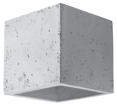 Würfel Beton Wandleuchte Quader inkl LED UP&DOWN warmweiß 4,5W | LichtED.de  - LED Lampen und Beleuchtung