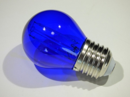 LED Filament Tropfen E27 2 Watt Farbe blau