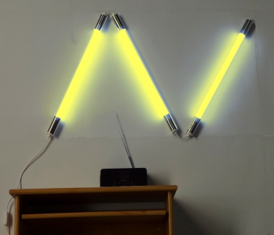 LED Neon-farben Leuchtstab Figuren Set Lichtfarbe Gelb