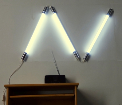LED Neon-farben Leuchtstab Figuren Set Lichtfarbe Neutralweiss