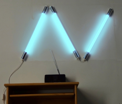 LED Neon-farben Leuchtstab Figuren Set Lichtfarbe Türkis