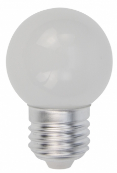 3er Pack LED Lampe Tropfen E27 0,9 Watt matt warmweiß