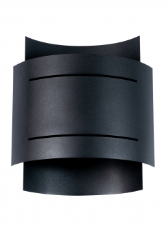 LED Wandleuchte HESTIA schwarz tolles Lichtbild inkl. LED warmweiß 4,5W