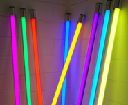 farbige LED-Leuchtstäbe