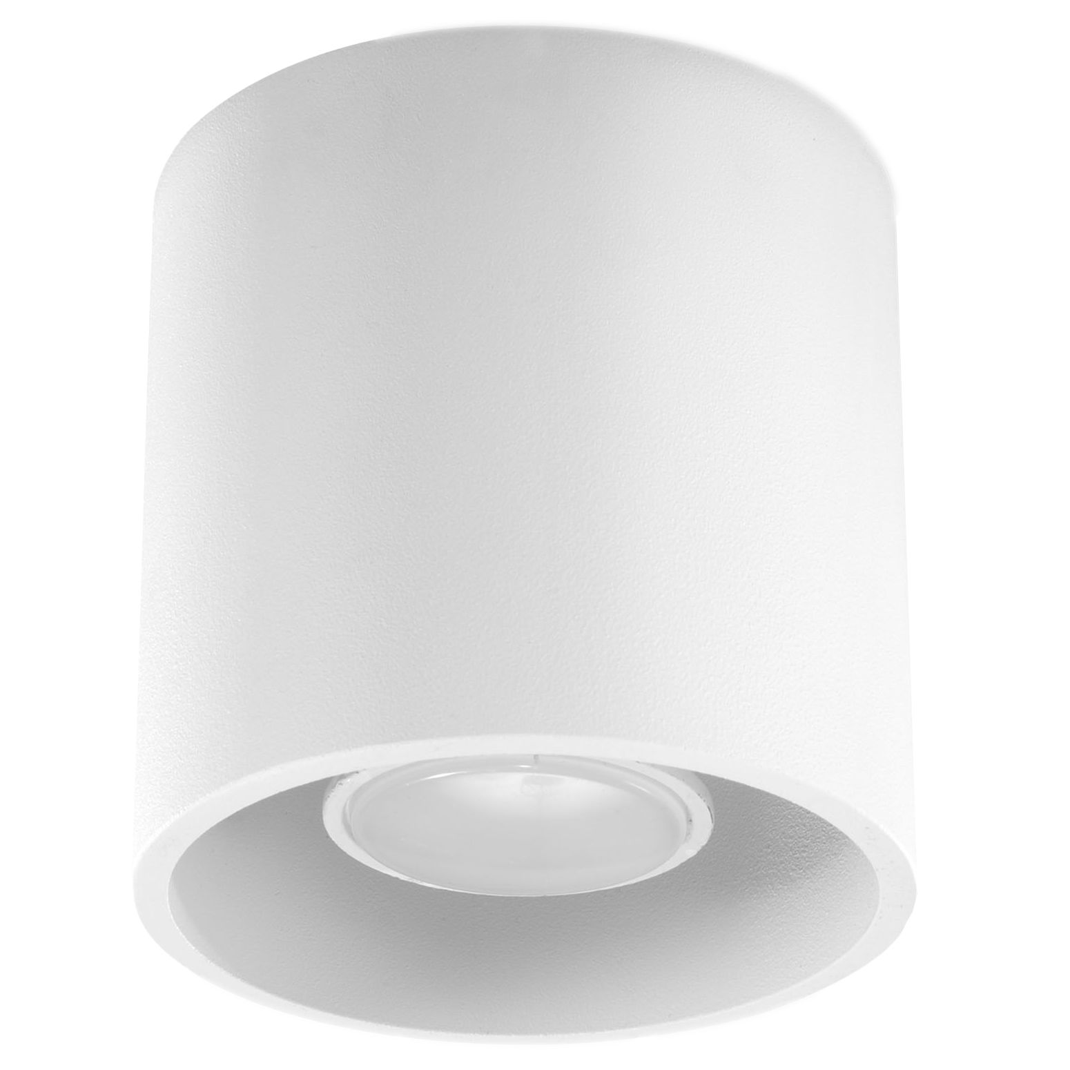 LED Deckenlampe ORBIS RUND weiß Aluminium inkl. LED warmweiß 7W weiß -  leuchte | LichtED.de - LED Lampen und Beleuchtung