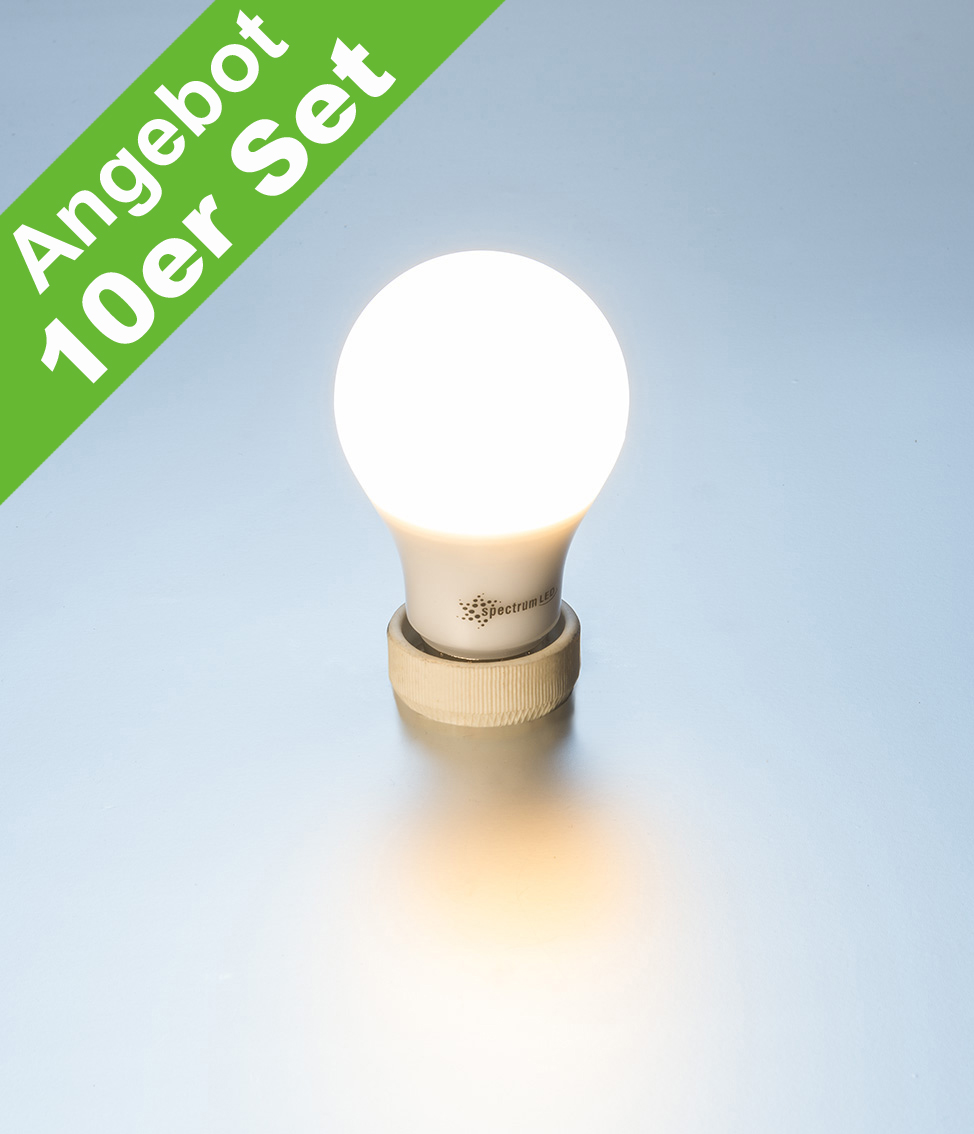 6x Grundig LED E27 Leuchtmittel Lampe Lampen Glühbirne Warmweiss 9w 806lm 3000k
