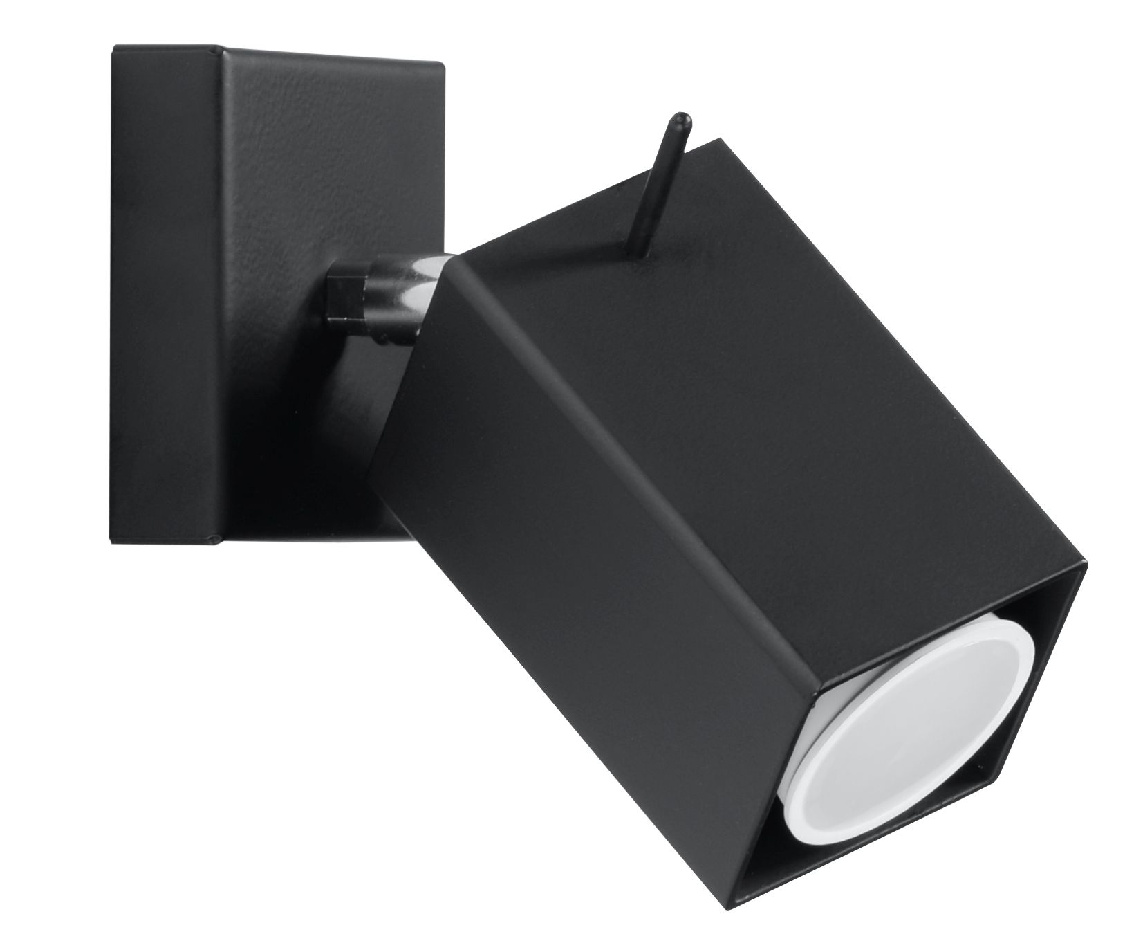 LED Wandstrahler Spot MERIDA verstellbar schwarz inkl. LED warmweiß 7W  schwarz | LichtED.de - LED Lampen und Beleuchtung