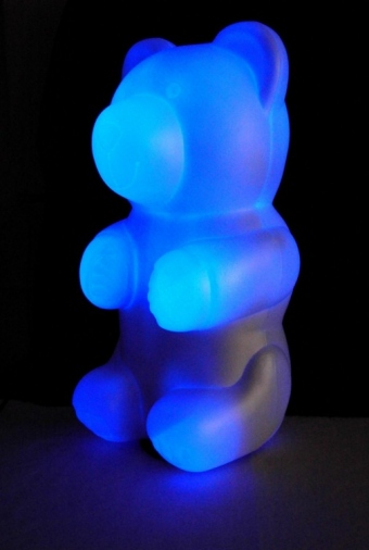Bären Apotheke Leuchte Blau
